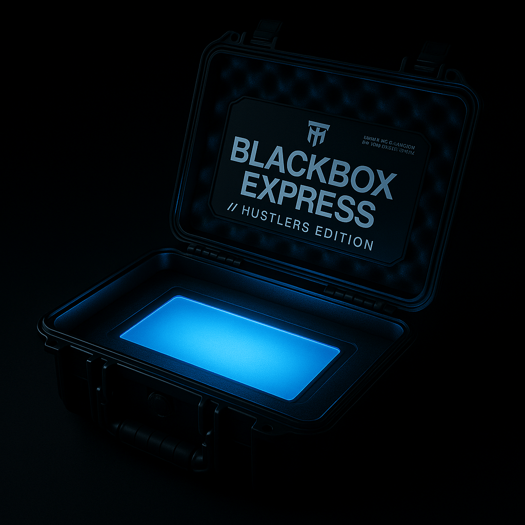 BLACKBOX EXPRESS || HUSTLERS EDITION - Thorn & HornSurvival Infrastructure KitSTARTER KITSTARTER KITBBX-STARTER-V1