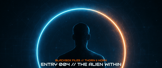 ENTRY 004 // THE ALIEN WITHIN. - Thorn & Horn