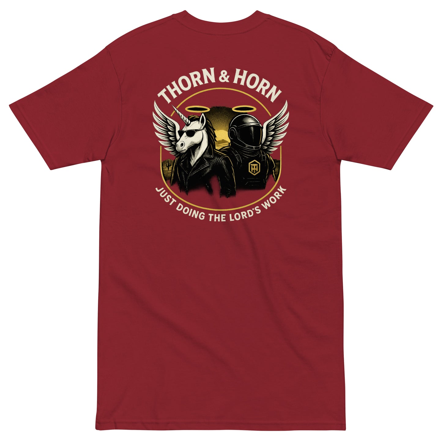 ETHER – The Fifth Element - Thorn & HornMen's T - ShrtBrick RedBrick RedS9111453_12768