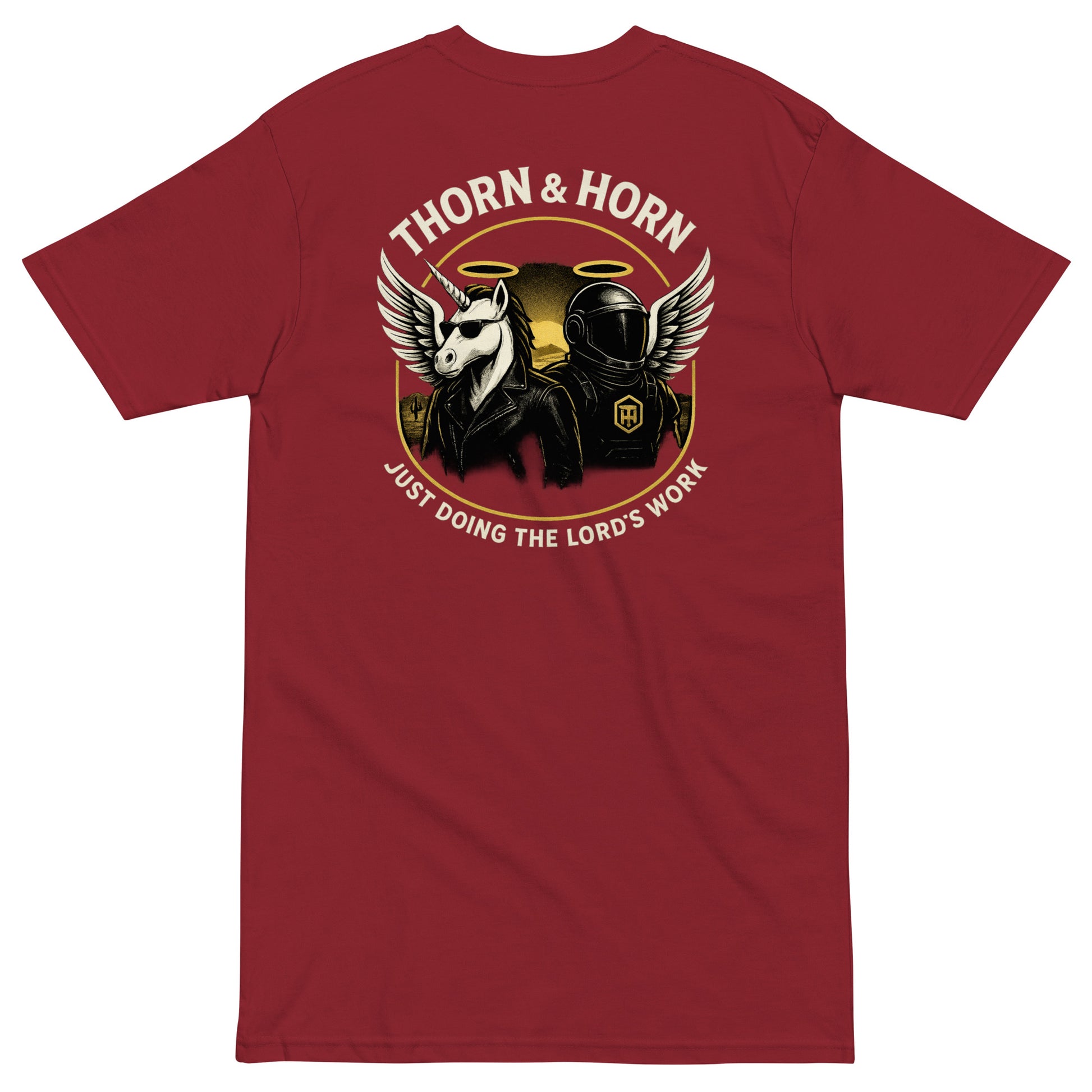 ETHER – The Fifth Element - Thorn & HornMen's T - ShrtBrick RedBrick RedS9111453_12768