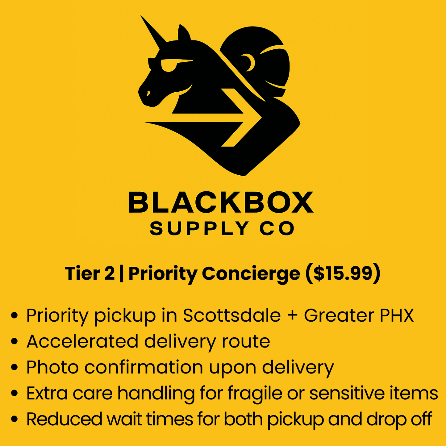 Black Box Express Premium Concierge Delivery - Thorn & HornSurvival Infrastructure KitTier 2 | Priority Concierge ($15.99)Tier 2 | Priority Concierge ($15.99)