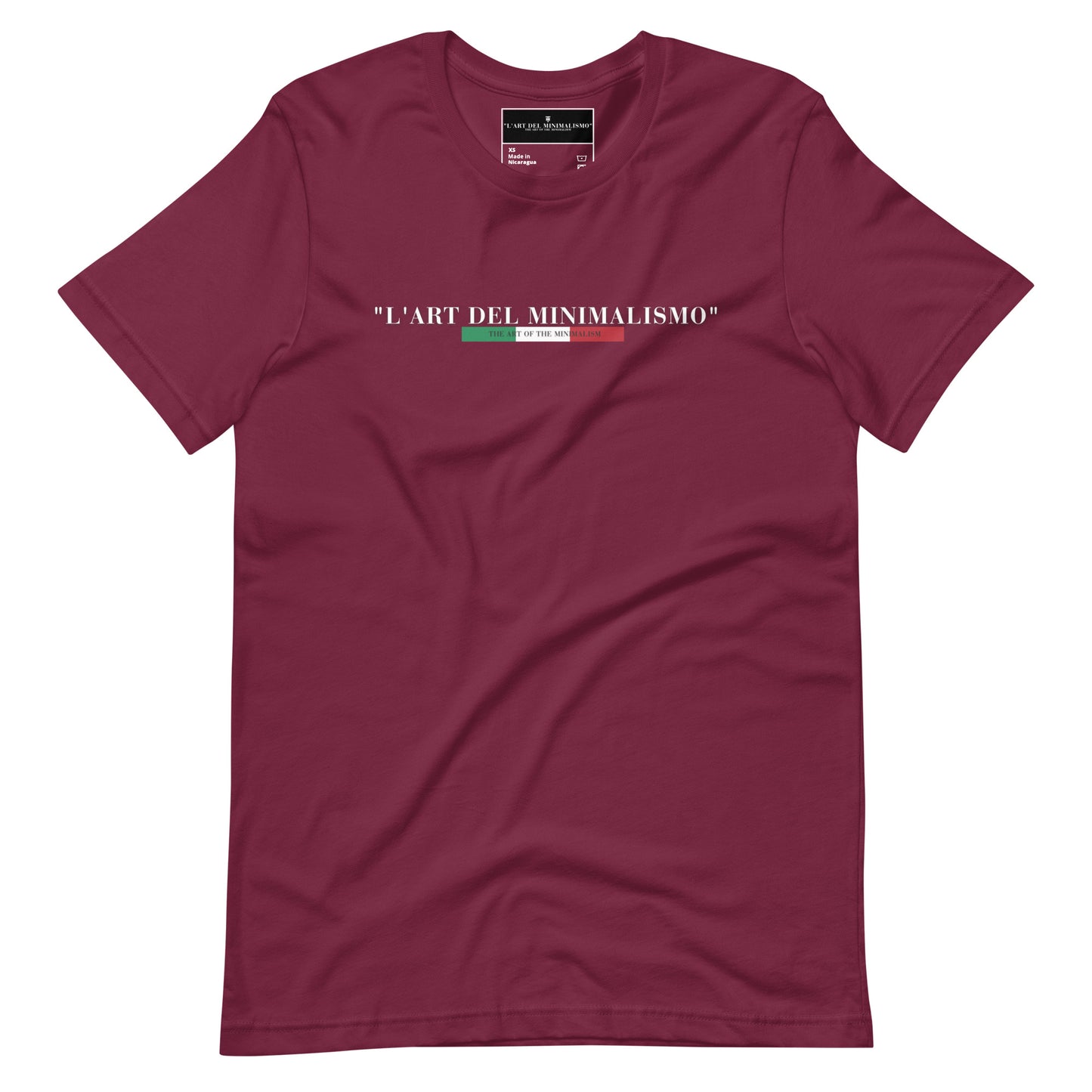 "The Art Of The Minimalism" - Thorn & HornMen's T - ShrtMaroonMaroonS3698576_4106